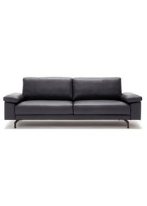 2-Sitzer "CR.450 elegantes Designsofa mit hohem Sitzkomfort", schwarz (signalschwarz), B:180cm H:85cm T:95cm, CREATION BY ROLF BENZ, Sofas, 2-Sitzer