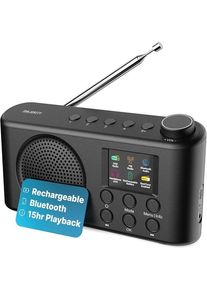 Majority Orwell Pro 2026 Portable DAB Radio - Black