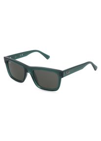 Ray-Ban Ray Ban Junior RJ9196S | Dzieci okulary przeciwsłoneczne | Prostokątne | Oprawka: Tworzywo Sztuczne Zielony | Kolor szkła: Brązowy Pełny Kolor