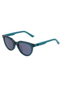 Puma PJ 0073 S | Dzieci okulary przeciwsłoneczne | Panto | Oprawka: Poliwęglan Zielony | Kolor szkła: Szary Jednobarwny