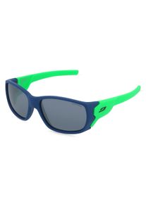 Julbo J5911118 | Dzieci okulary przeciwsłoneczne | Prostokątne | Oprawka: Poliwęglan Niebieski | Kolor szkła: Szary Jednobarwny