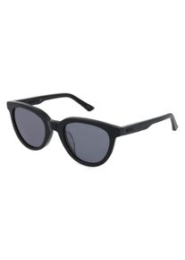 Puma PJ 0073 S | Dzieci okulary przeciwsłoneczne | Panto | Oprawka: Poliwęglan Czarny | Kolor szkła: Szary Jednobarwny