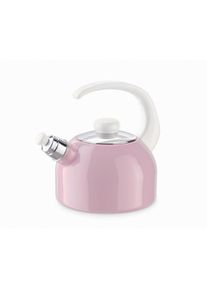 Riess , Rosa , Metall , 2 l,2000 ml , abnehmbarer Deckel, f&uuml;r alle Herdarten geeignet ,