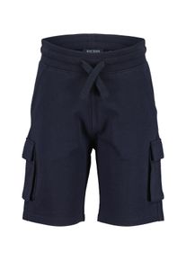 Shorts Blue Seven "Blue Seven Jogginghose", Jungen, Gr. 176, blau (5950, nachtblau), 100% Baumwolle, relaxed fit, Hosen Shorts