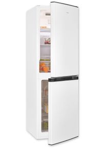 Exquisit K&uuml;hl-/Gefrierkombination "KGC195-65--330E", Energieeffizienz: E, silber (wei&szlig;), B:48,5cm H:157,5cm T:60cm, K&uuml;hlschr&auml;nke, 4-Sternefach, K&uuml;hl-/Gefrierkombination
