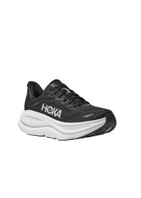 Laufschuh Hoka One One "BONDI 9", Herren, Gr. 46, schwarz, wei&szlig;, Synthetik, Textil, Schuhe Laufschuh, atmungsaktives Mesh-Obermaterial, leicht profiliertes Laufsohlenprofil