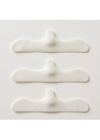 20 Pieces Underboob Sweat Pad Symmetrical Breast Sweat Pad Disposable Bra Liner White Women's Underwear Accessory Skin-Friendly