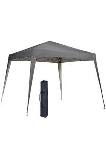 4goodz Opvouwbare partytent 240x240 cm voor tuin en feest grijs