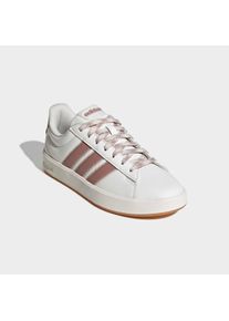 Sneaker adidas Sportswear "GRAND COURT 3.0", Damen, Gr. 42,5, core wei&szlig;, warm clay, crystal linen, Synthetik, Textil, Schuhe Sneaker