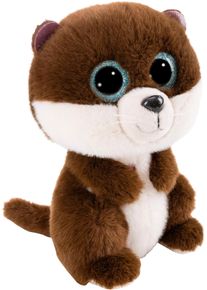 Kuscheltier Nici "Glubschis, Otter Olly, 25 cm schlenkernd", braun, Pl&uuml;schfiguren, KinderB:13cm H:25cm L:11cm, Polyester, Kuscheltier, B:13cm H:25cm L:11cm