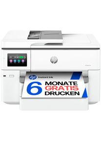 HP Multifunktionsdrucker "OfficeJet Pro 9730e A3 Gro&szlig;formatdrucker", wei&szlig;, B:58,1cm H:38,6cm T:46,7cm, Drucker, 6 Probemonate HP Instant Ink erhalten bis 31.07.2026, Multifunktionsdrucker