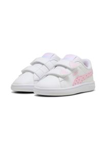 Sneaker Puma "SMASH 3.0 HEARTY V INF", M&auml;dchen, Gr. 21, Puma wei&szlig;, pearl pink, Synthetik, unifarben, Schuhe Sneaker, f&uuml;r vielseitige Aktivit&auml;ten, mit SOFTFOAM+ D&auml;mpfung