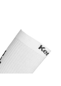 Socken Kempa "Socken SOCKEN LANG Kids", M&auml;dchen, Gr. 31-35, wei&szlig;, schwarz, Obermaterial: 80% Baumwolle CO. 18% Polyamid PA. 2% Elasthan EL., Socken Socken