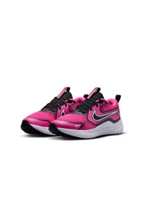 Laufschuh Nike "COSMIC RUNNER (GS)", Kinder, Gr. 36,5, laser fuchsia, wei&szlig;, schwarz, Textil, Schuhe Laufschuh, F&uuml;r Kinder & Jugendliche