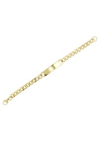 Adelia&acute;s Panzerarmband ADELIA&acute;S "Damen Armband &iquest; Panzerarmband aus Edelstahl 18 cm" Gr. 18, gold, Armb&auml;nder, Damen, Edelstahl, Panzerarmband