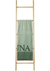 Saunatuch Schiesser "Rom aus garngef&auml;rbtem, kuschelweichem Baumwollfrottier", gr&uuml;n (hellgr&uuml;n), B:75cm L:200cm, Frottier, Frottier, Handt&uuml;cher, Saunatuch, Made in Green, Topseller