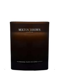 Luxe kaars met Molton Brown Oudh-akkoord en goud - 190 g