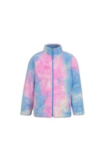 Mountain Warehouse Regenboog fleece voor kinderen (Paars)