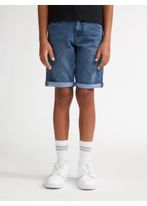 Petrol Industries - Jongens Jackson denim jogger short Gonzaga - Blauw