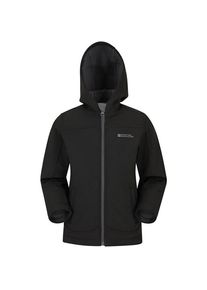 Mountain Warehouse Kinder/Kids Exodus Waterafstotend Soft Shell Jasje (Zwart)