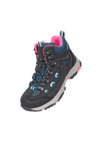 Mountain Warehouse Adventurer waterdichte wandelschoenen voor kinderen (Marine)