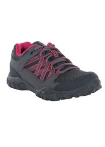 Regatta Edgepoint waterdichte wandelschoenen voor kinderen/Kinderen (Staal/Roze Fusie)