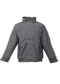Regatta Dover Bomber Jacket voor volwassenen (Afdichting Grijs/Zwart)