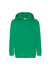 Fruit of the Loom Kinder/Kids Klassieke Hoodie (Kelly Groen)