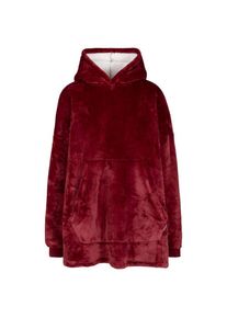 Trespass Uniseks Volwassen Knusse Oversized Hoodie Deken (Donkere kers)