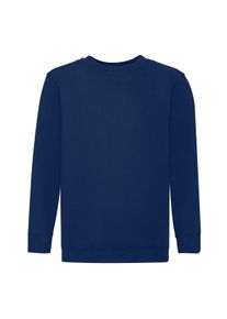 Fruit Of The Loom Childrens Unisex Set In Sleeve Sweatshirt (Marine)