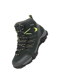 Mountain Warehouse Kinder/kleuterpad su&egrave;de wandelschoenen (Kalk)