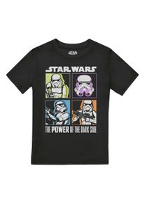 Star Wars Jongens Four Box Trooper T-Shirt (Zwart)
