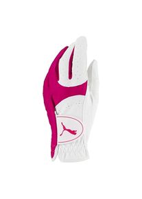 Puma Soft Lite Linkshandig Leer Wit Roze Dames Golfhandschoen 041355 02