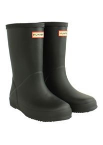 Hunter Original First Kinder Zwart Wellingron Laarzen