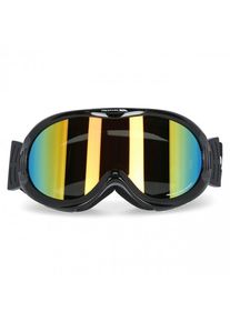 Trespass Volwassenen Unisex Vickers Dubbele Lens Sneeuwsportbril (Zwart)