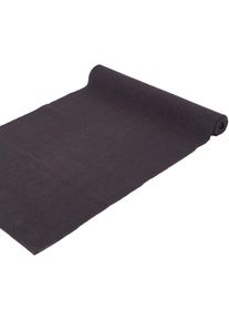 Homescapes TISCHL&Auml;UFER schwarz 44/178 cm, 100% Baumwolle