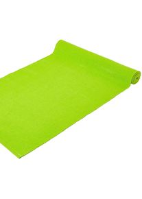 Homescapes TISCHL&Auml;UFER limette 44/178 cm, 100% Baumwolle