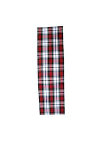 Homescapes TISCHL&Auml;UFER Macduff rot kariert 44/178 cm, 100% Baumwolle
