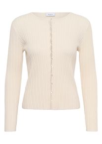 Strickjacke Saint Tropez "Strickjacke SigridaSZ", Damen, Gr. XS, ice, Obermaterial: 72% Viskose LENZING ECOVERO CV LenzEcov. 28% Polyamid PA., Strickjacken Strickjacke