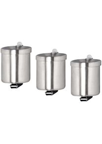Posacenere a muro, acciaio inox - kaiserkraft