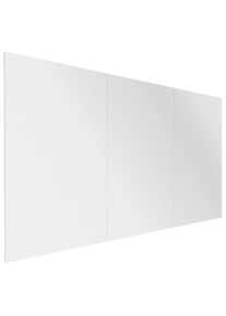 Design XXL-Whiteboard Sharp Wall, HxT 1980 x 10 mm, rahmenlos, Breite 1960 mm, wei&szlig; Chameleon