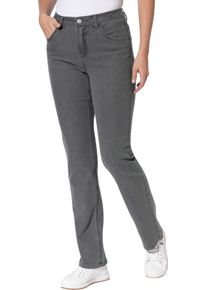 Damen 5-Pocket-Jeans in gerader Form grey-denim Gr&ouml;&szlig;e 28