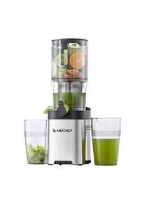 AMZCHEF CE-ZM1902B-SV Slow Juicer