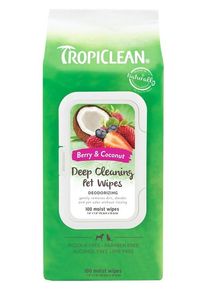 Tropiclean Deep Cleaning Wipes