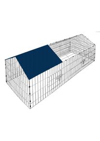 Cadoca Konijnen/Kippenren 180x75x75cm incl Zonbescherming
