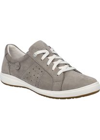 Sneaker Josef Seibel "Caren 01, grau", Damen, Gr. 41, grau, Obermaterial: 100% Rindsleder Leather cow., Schuhe Sneaker