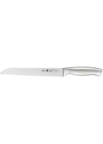 R&ouml;sle Brotmesser R&Ouml;SLE "Basic Line", silber (silberfarben), Klingenl&auml;nge 20cm, Edelstahl 18/10, Spezialklingenstahl, Kochmesser, Brotmesser, mit Wellenschliff, Klingenspezialstahl, ergonomischer Griff
