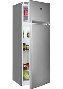 Beko Top Freezer "RDSA240K40SN", Energieeffizienz: E, silber, Rechtsanschlag, K&uuml;hlschr&auml;nke, Top Freezer