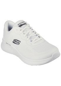 Sneaker Skechers "SKECH-LITE PRO -", Damen, Gr. 40, wei&szlig; (wei&szlig;, pink), Textil, Schuhe Sneaker, Freizeitschuh, Schn&uuml;rschuh f&uuml;r Maschinenw&auml;sche geeignet