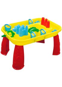 Wasserspieltisch Jamara "Castle", bunt, Wasserbahnen, Kinder, B/H/L: 36,5cm x 37,5cm x 55cm, Kunststoff, Wasserspieltisch, BxLxH: 36,5x55x37,5 cm, B:36,5cm H:37,5cm L:55cm